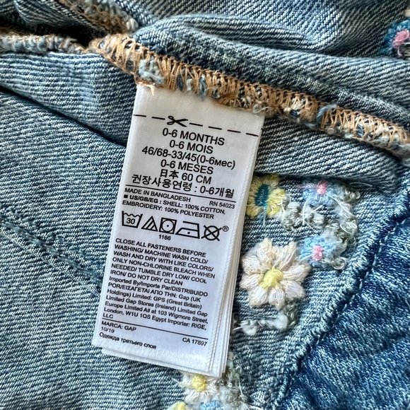 Gap Embroidered Denim Jacket - Picture 9 of 13